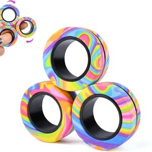 Fidget Toys  Magnetic Rings  Spin Connect